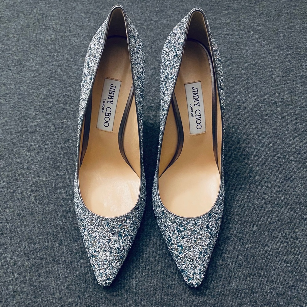 Jimmy Choo Glitter Romy 100